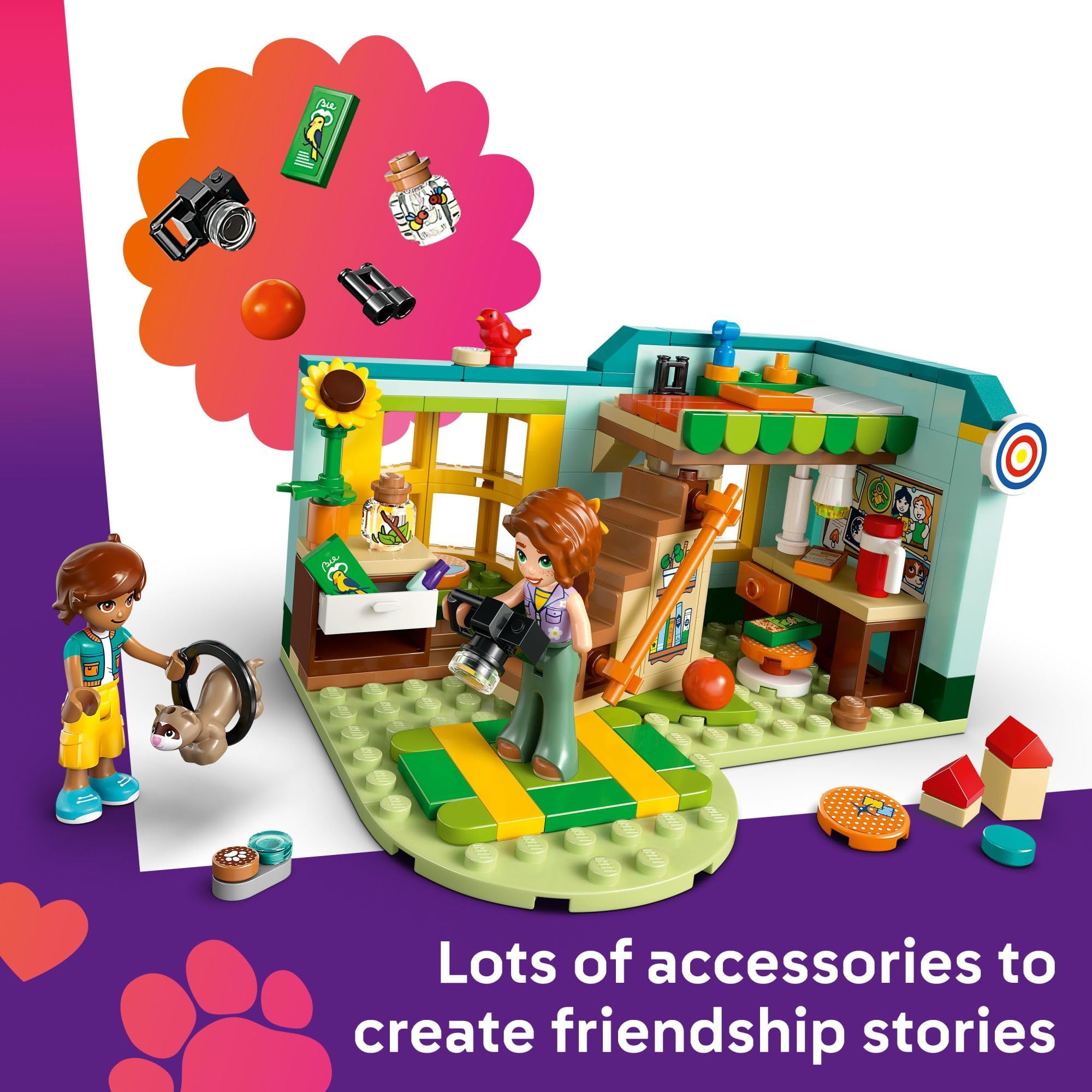 Amazon.com: LEGO Friends Autumn's Room Building Toy - Pretend Play
